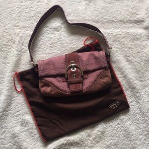 Authentic Coach Flap Bag C05J-3628